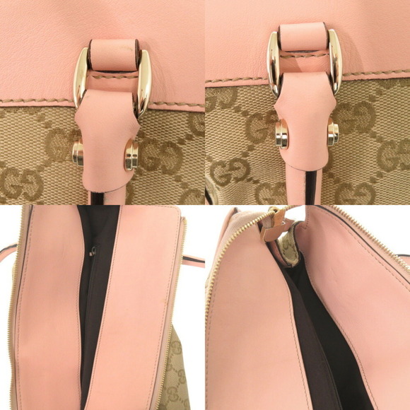 GUCCI Cream Leather Tote Bag - Picture 10 of 11